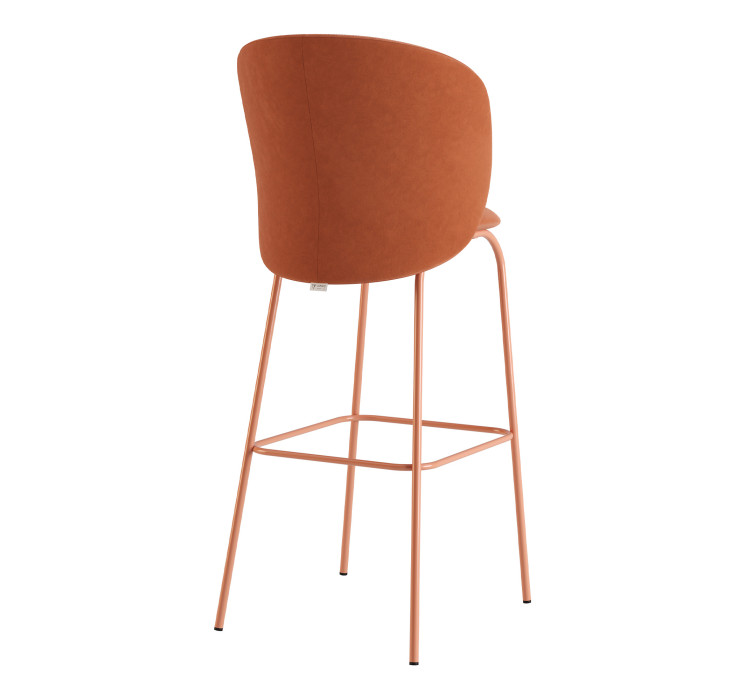Стул барный Lilo Exclusive Terracotta Velvet4